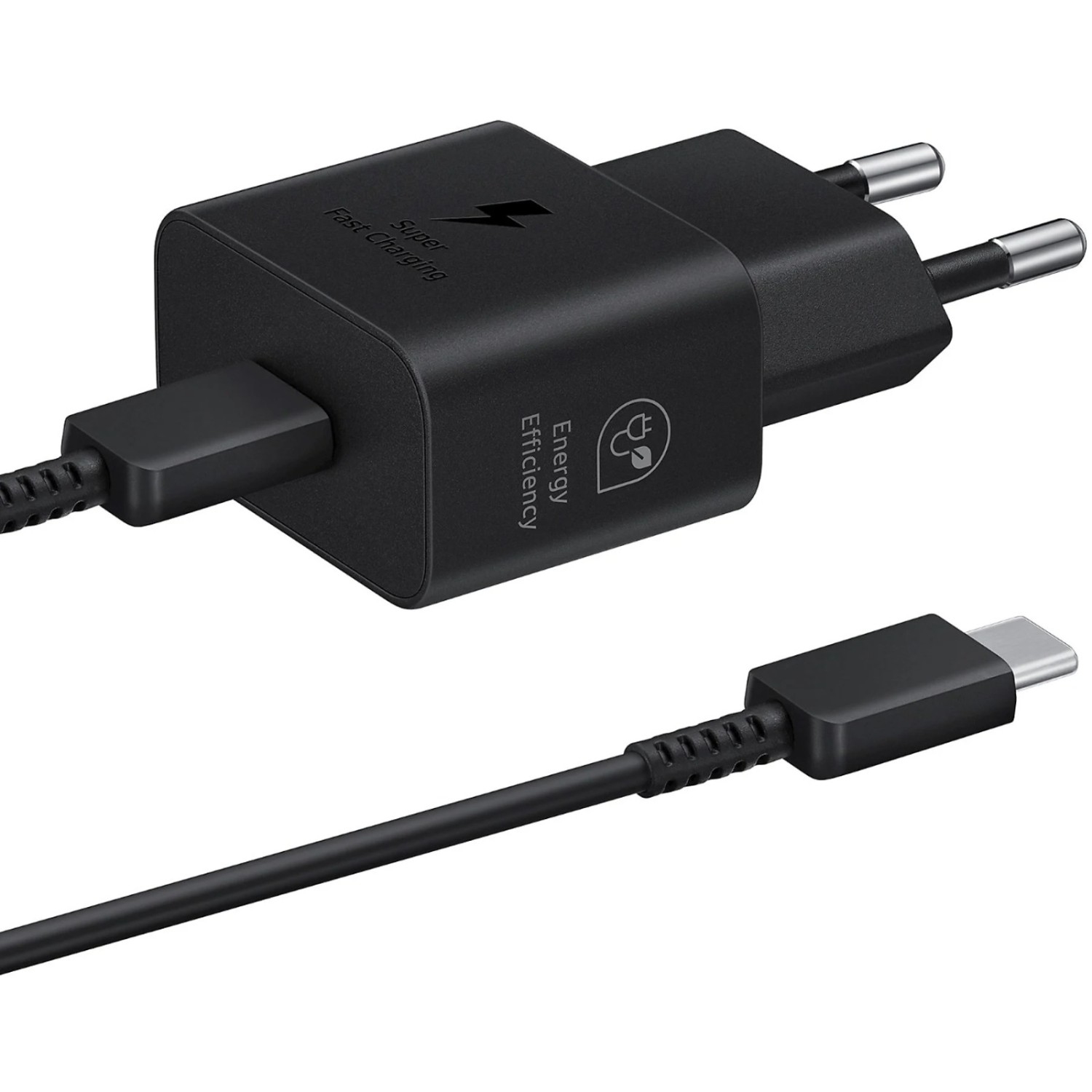 Vendita online Caricabatterie Alimentatori Caricabateria Samsung  25W Con Cavo USB-C/USB-C costo  32,90 €  spedizione in 24h-48h pagmamento PayPal Contrassegno