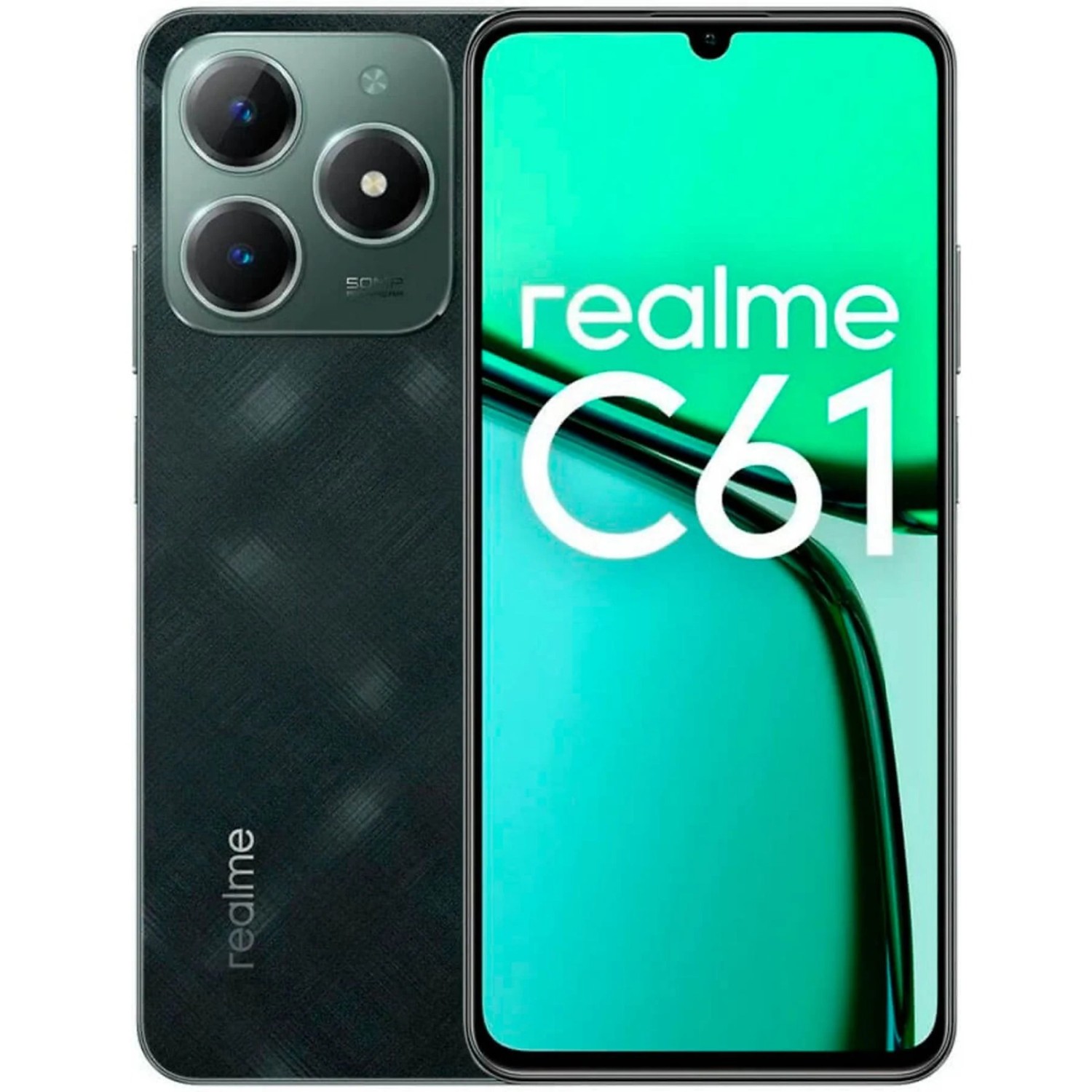 Vendita online Telefonia Realme C61 6+128GB Verde costo  119,99 €  spedizione in 24h-48h pagmamento PayPal Contrassegno