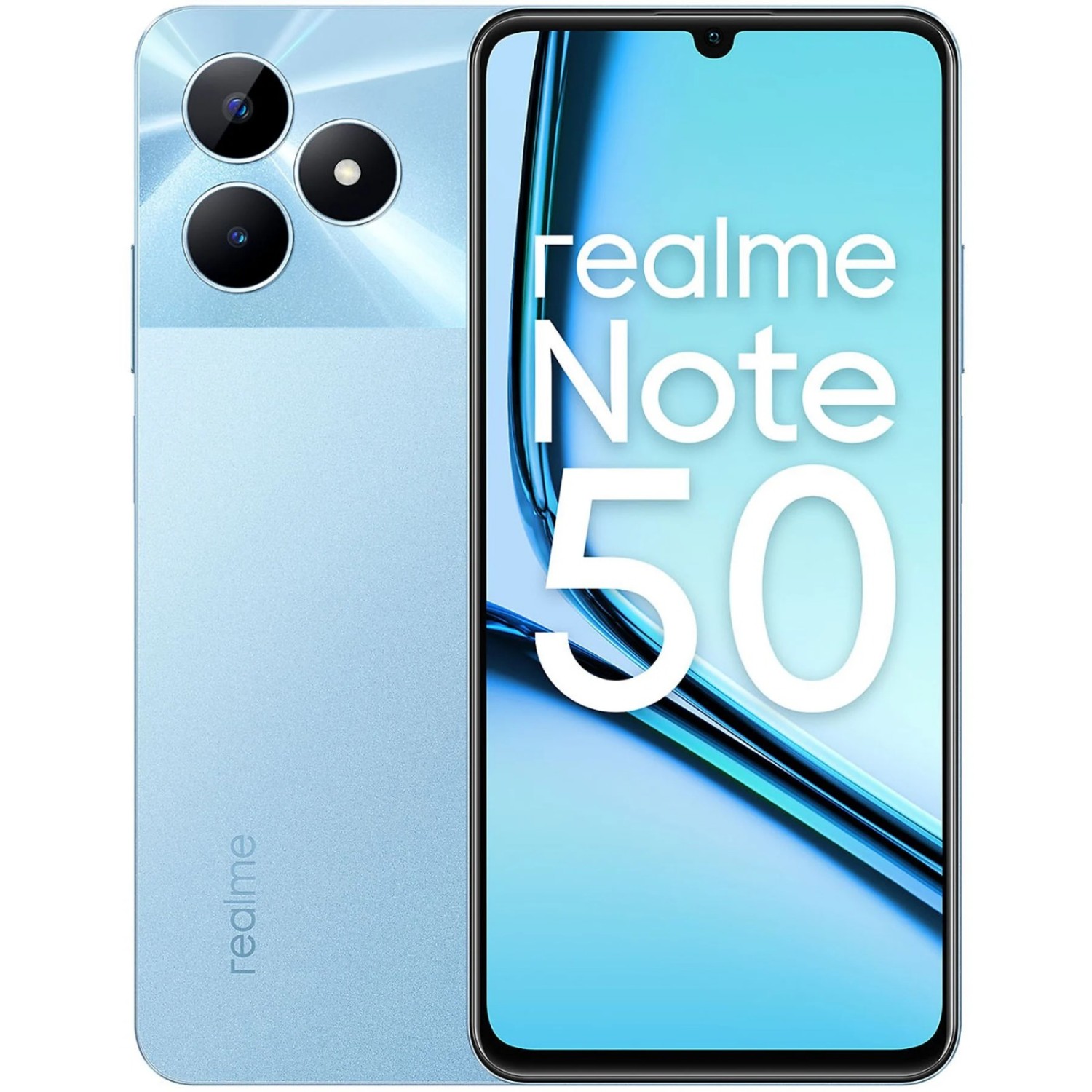 Vendita online Telefonia Realme Note 50 3+64GB Blu costo  89,99 €  spedizione in 24h-48h pagmamento PayPal Contrassegno