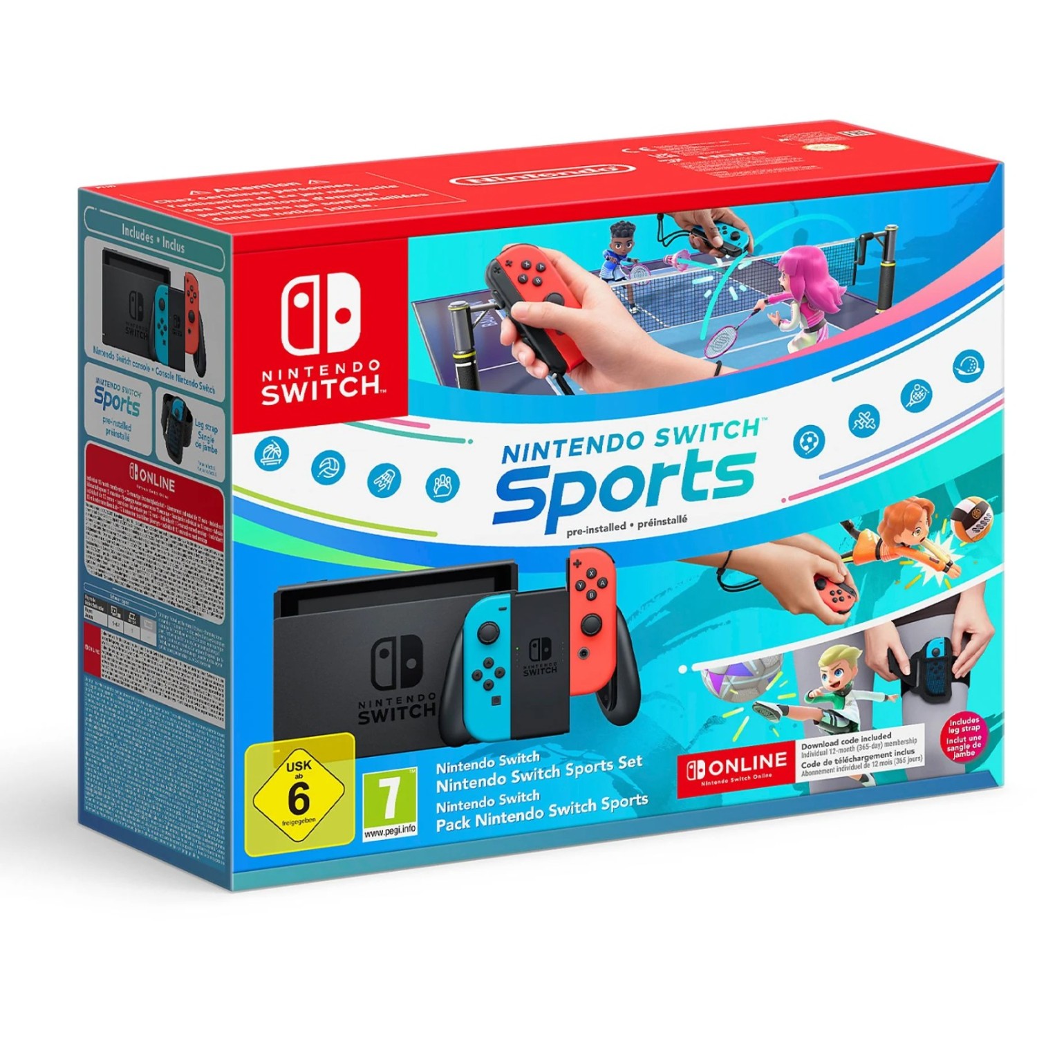 Vendita online Nintendo Nintendo Switch Sports 12M costo  299,99 €  spedizione in 24h-48h pagmamento PayPal Contrassegno